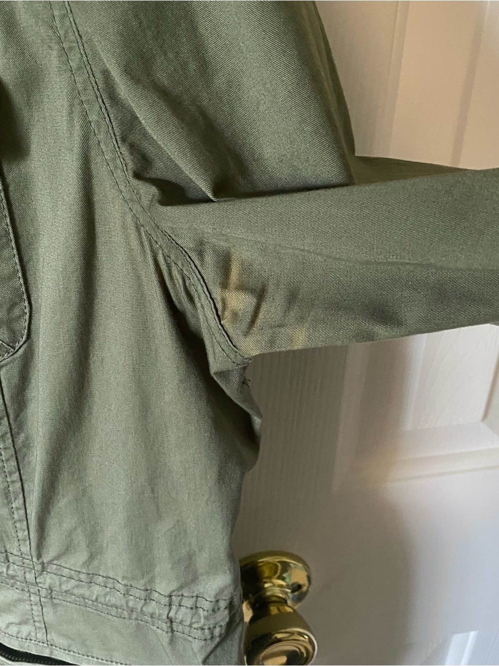 L.L. Bean Women's Olive Green Beanflex Utility Jacket (Old Style) Size XL - Picture 7 of 10